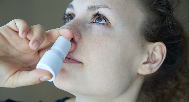 Nasal spray being tested as COVID-19 preventative