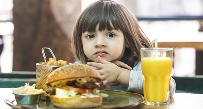 Clinical study finds that diet high in natural saturated fats is more healthy for children than highly processed foods